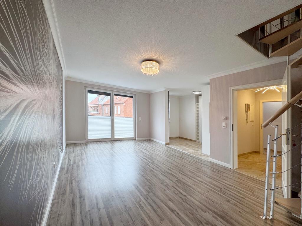 Schlafzimmer eines Eigentümers vor dem Home Staging, leerer und unmöblierter Ausgangszustand, Inga Schwiedel