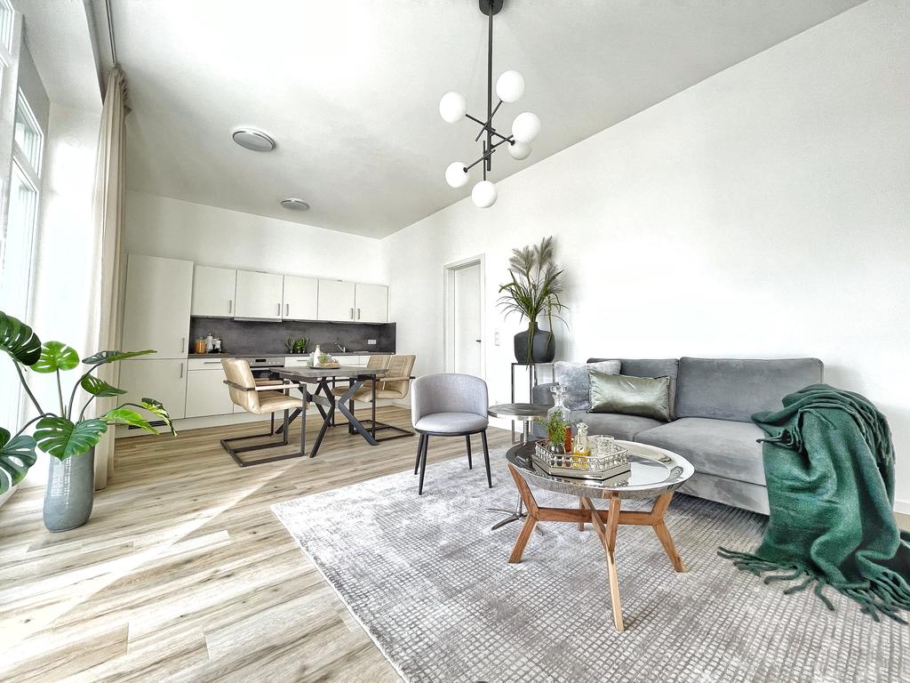 Home Staging eines Wohnzimmers in Wolfsburg durch Inga Schwiedel